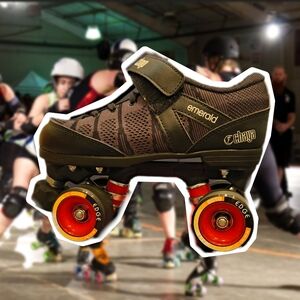 Chaya Emerald Low Rise Derby Skates